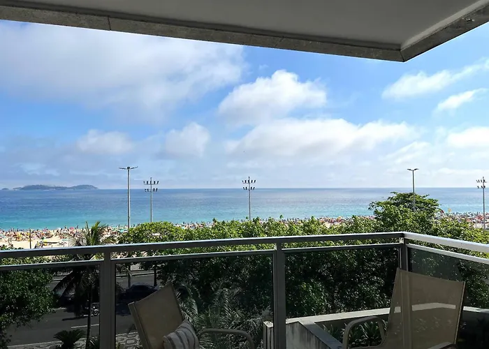 Luxury Apartment With Ocean View In Ipanema - Rio026